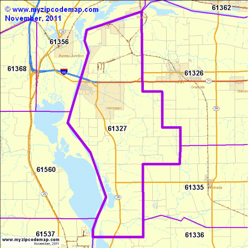 map of 61327