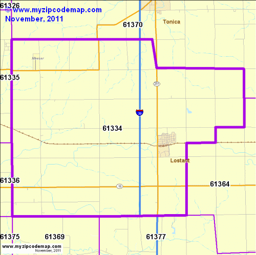 map of 61334