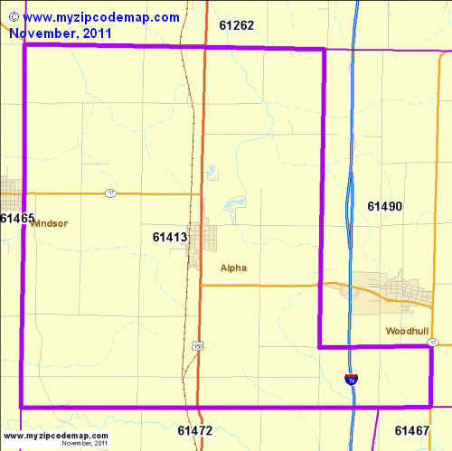 map of 61413