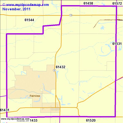 map of 61432