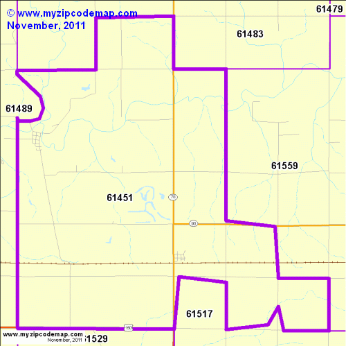 map of 61451
