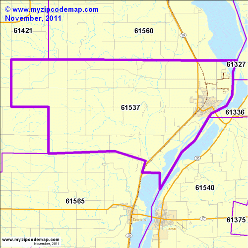 map of 61537