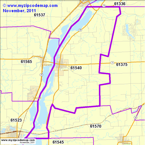 map of 61540