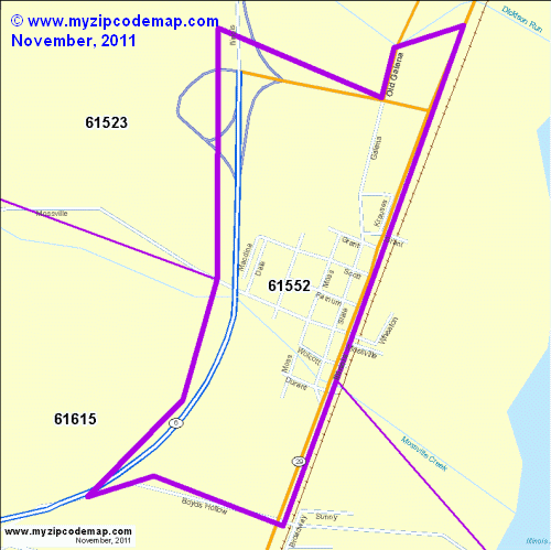 map of 61552