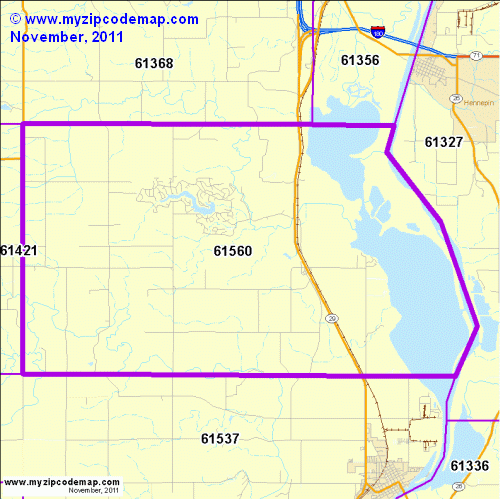 map of 61560