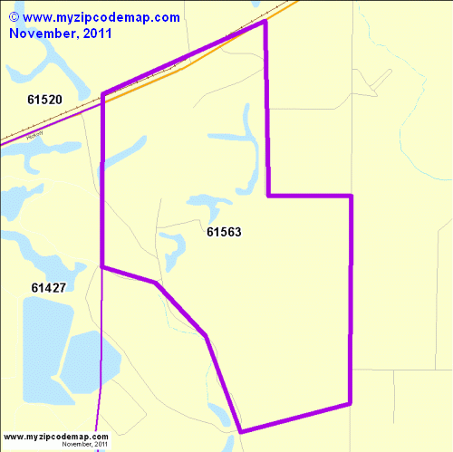 map of 61563