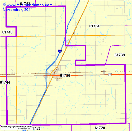 map of 61726