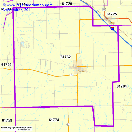 map of 61732
