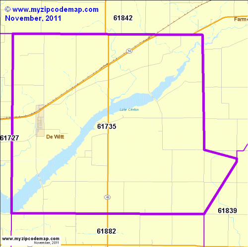 map of 61735