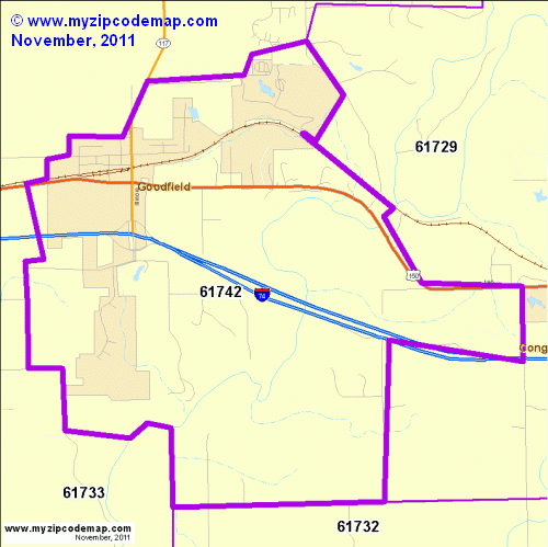 map of 61742