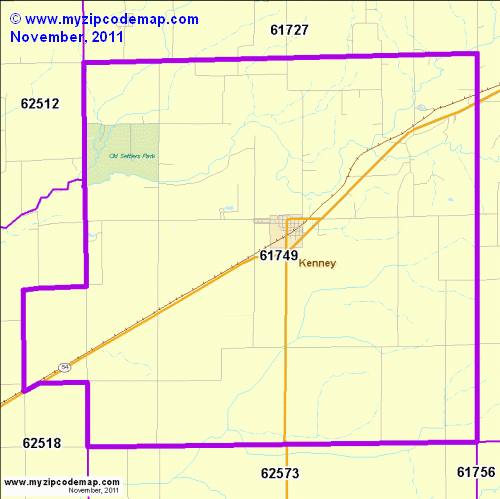 map of 61749