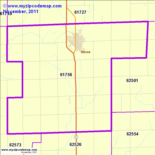 map of 61756