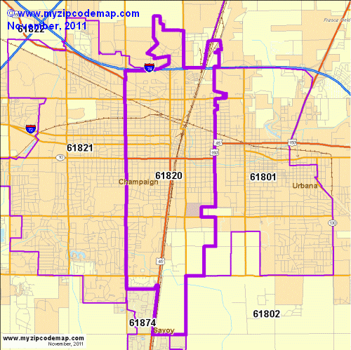map of 61820