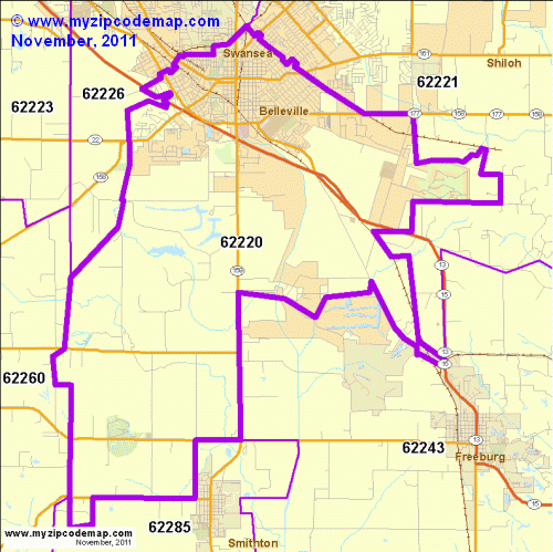 map of 62220