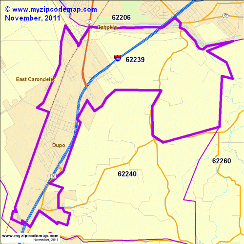 map of 62239