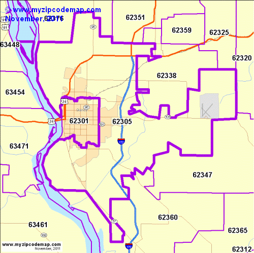 map of 62305