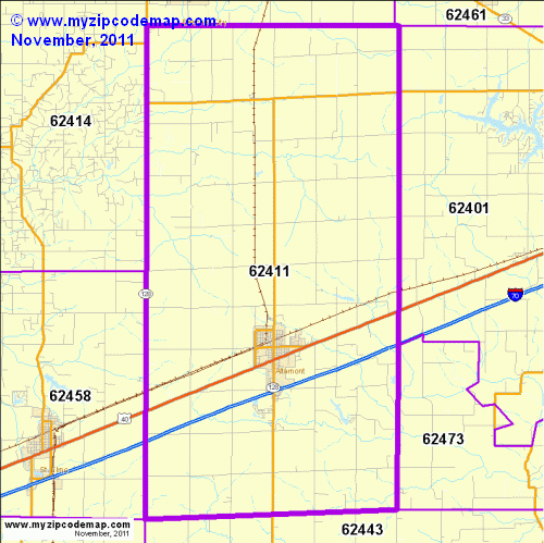 map of 62411