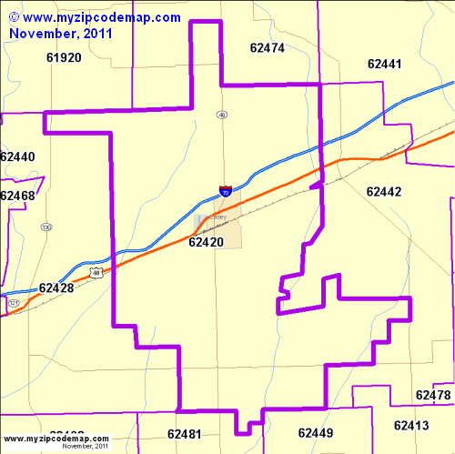 map of 62420