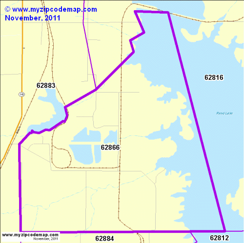 map of 62866