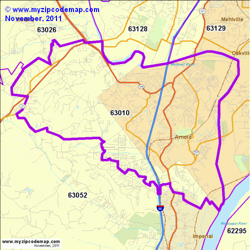 map of 63010