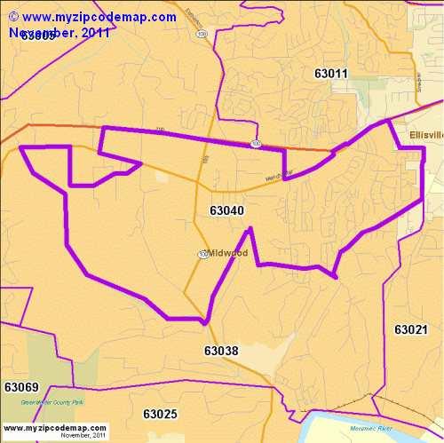map of 63040