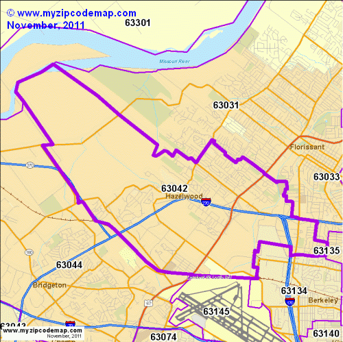 map of 63042