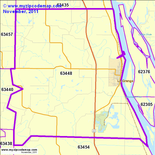 map of 63448