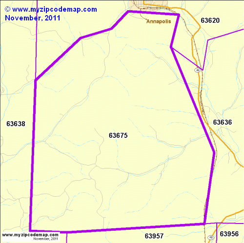 map of 63675