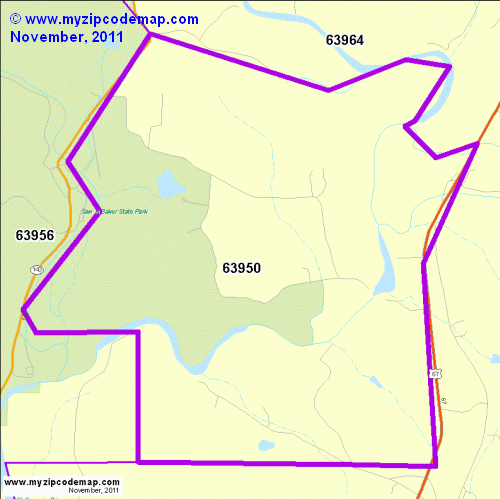 map of 63950