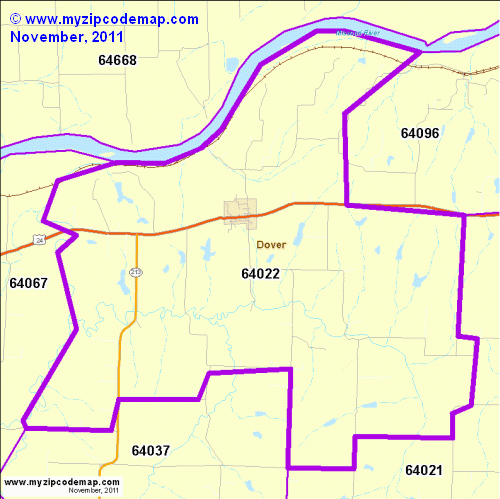 map of 64022