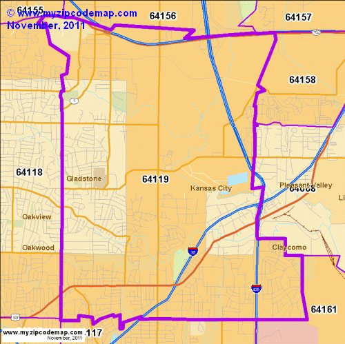 map of 64119