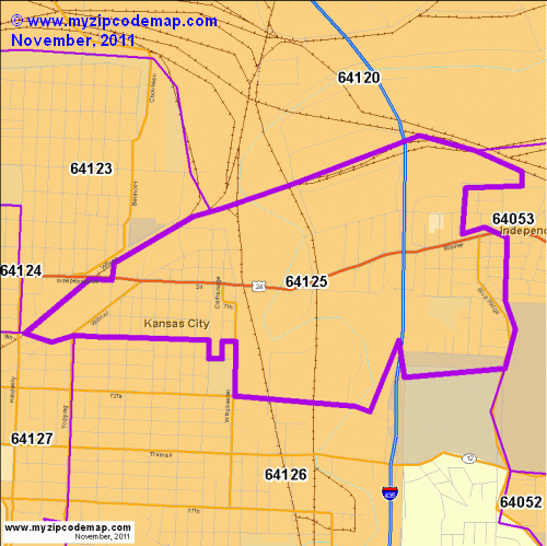 map of 64125