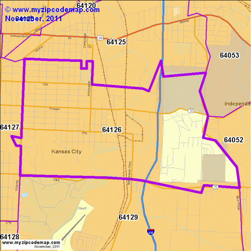 map of 64126