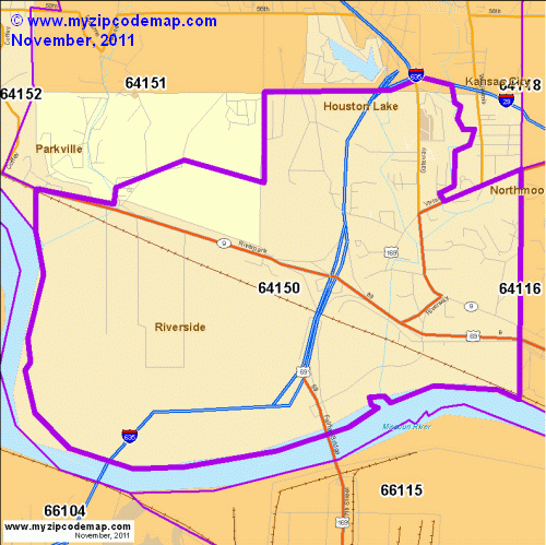 map of 64150