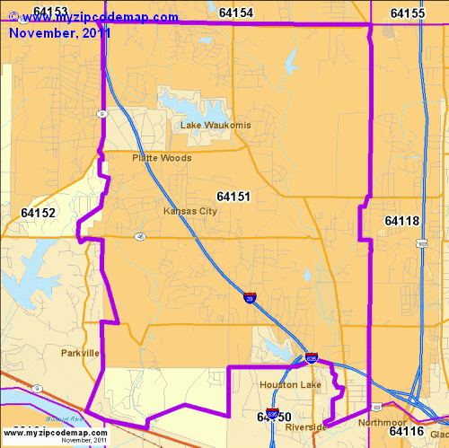 map of 64151