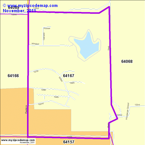 map of 64167