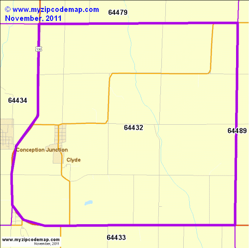 map of 64432