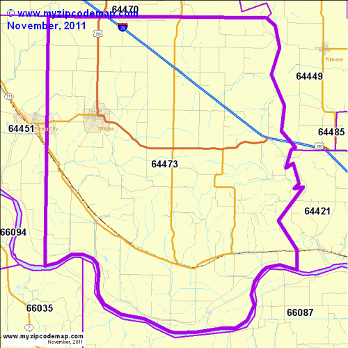 map of 64473