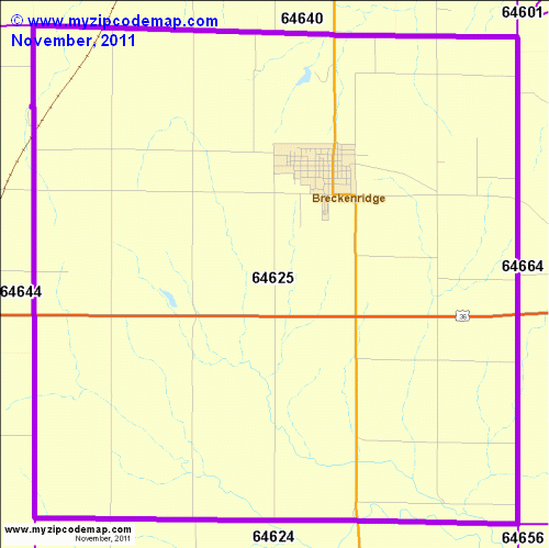 map of 64625