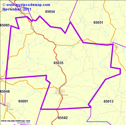 map of 65035