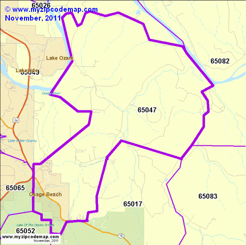 map of 65047