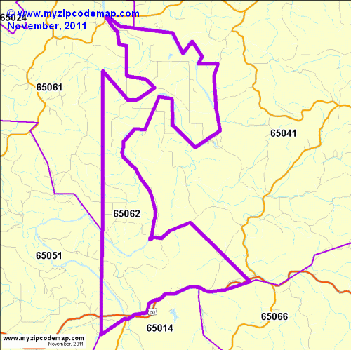 map of 65062