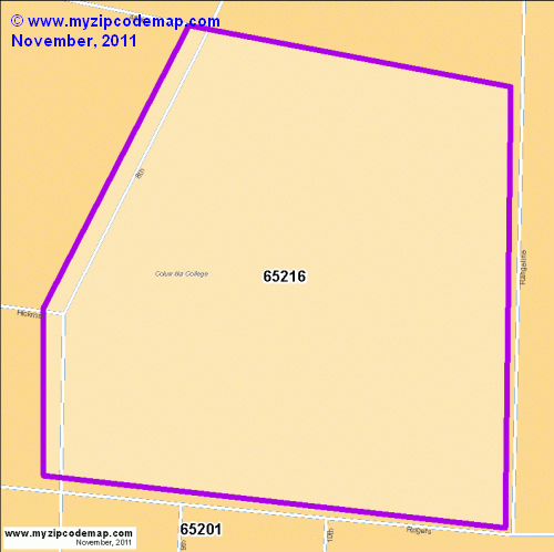 map of 65216