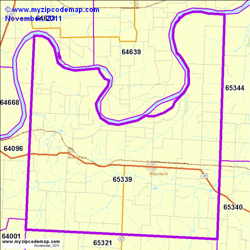map of 65339