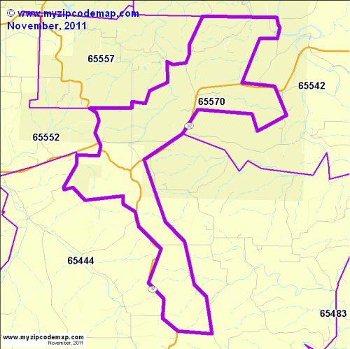 map of 65570