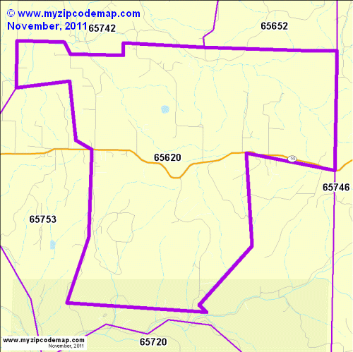 map of 65620