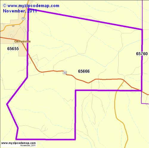 map of 65666