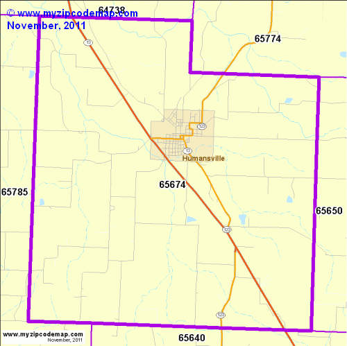 map of 65674