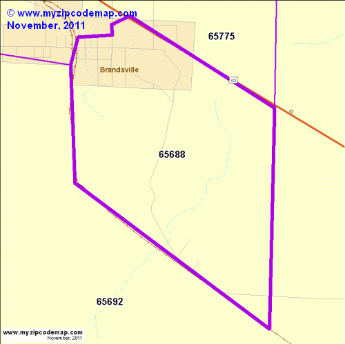 map of 65688