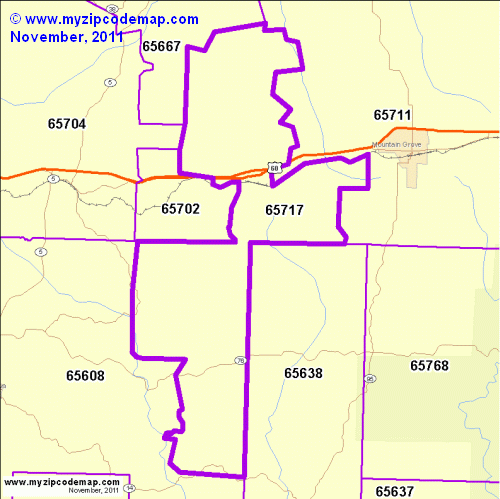 map of 65717